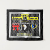 「叫び鷲」第101空挺師団 タペストリー (正面(横))