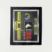 「叫び鷲」第101空挺師団 タペストリー (正面)