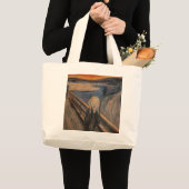 叫び1893年 ラージトートバッグ (正面(商品))