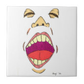 "叫び"のタイル タイル (正面)