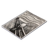 叫び エドヴァルド・ムンク ノートブック (左側)