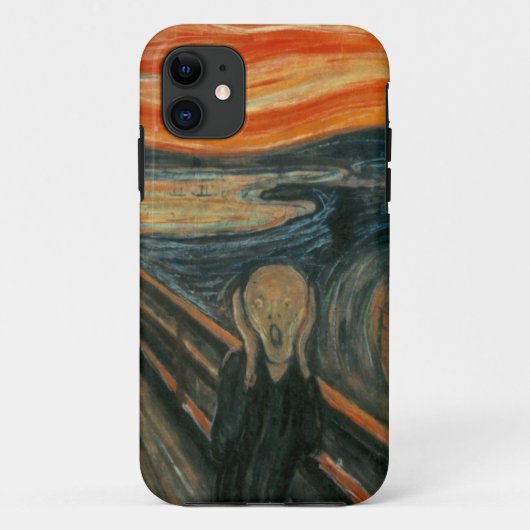 叫び - エドヴァルド・ムンク Case-Mate iPhoneケース (裏面)