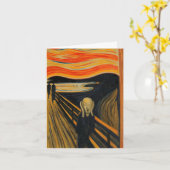 叫び カード (黄色い花)