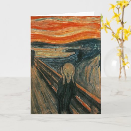 叫び カード (黄色い花)