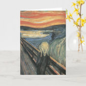 叫び カード (黄色い花)