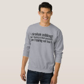 叫び スウェットシャツ (正面フル)