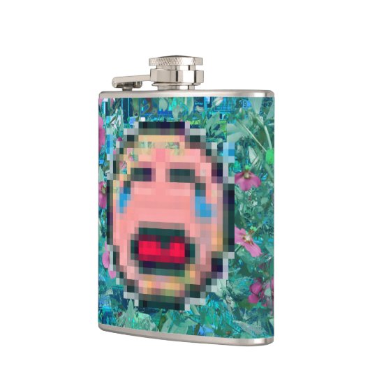 叫び フラスク (左)