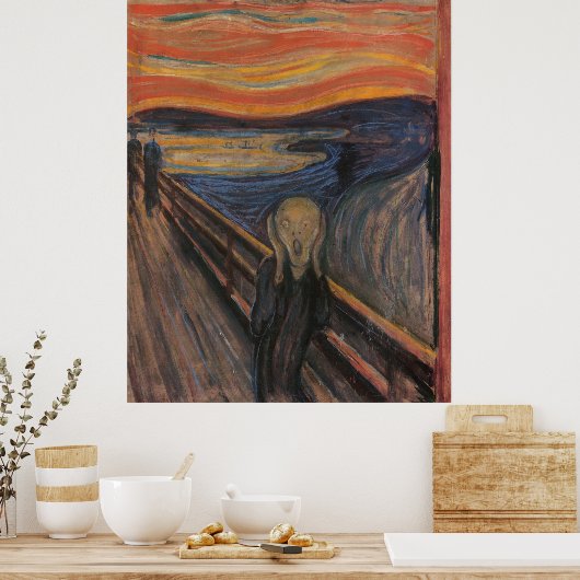 叫び ポスター (キッチン)