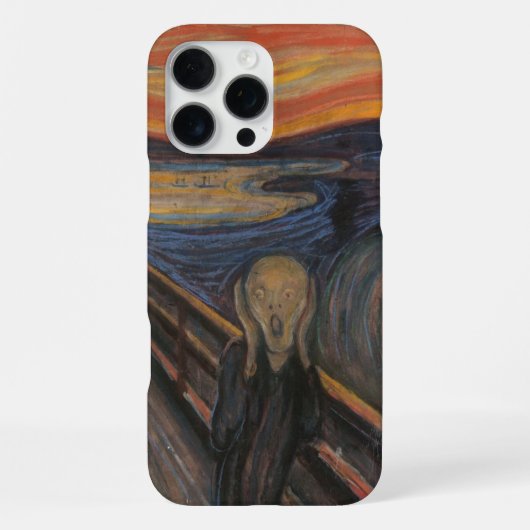 叫び iPhoneケース (裏面)