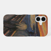 叫び iPhone 16ケース (裏面横)