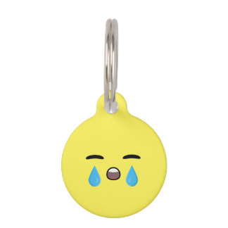 叫びEmoji ペット ネームタグ