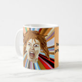 叫ぶな！コーヒーマグ コーヒーマグカップ (正面左)