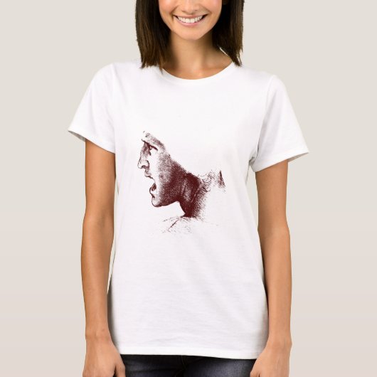 叫ぶ人 Tシャツ (正面)