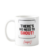 叫ぶ必要はない!冗談おもしろい