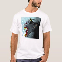 叫ぶ悪魔Tシャツ Tシャツ