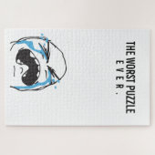 叫ぶ最も悪いパズルのトロールの冗談le私ミーム ジグソーパズル (横)