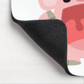 叫ぶ漫画のブタのマウスパッド:) マウスパッド (コーナー)