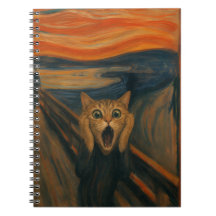 叫ぶ猫のパロディ クラシックアート 楽しい