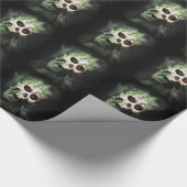 叫ぶ(スカルの) ~ ラッピングペーパー (角)