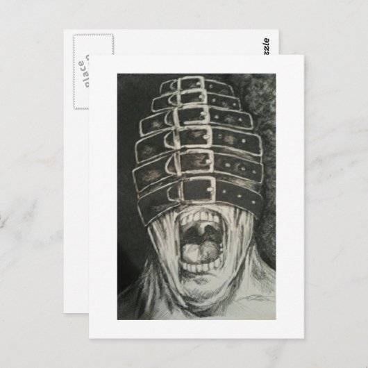 叫ぶ ポストカード (正面/裏面)