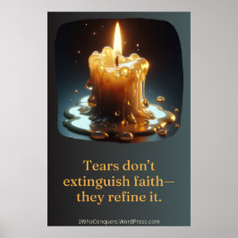 叫んだロウソク ポスター