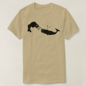 叫怒び魚 Tシャツ (デザイン正面)