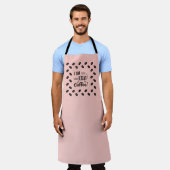 叫静かび エプロン (着用した状態)