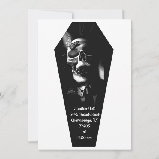 召喚された 招待状 (裏面)