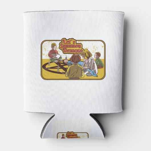 召喚デモンズレトロヴィンテージホラーハロウィーン 缶クーラー (正面)