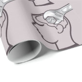 可動レンチの頭脳は調節します ラッピングペーパー (ロールコーナー)