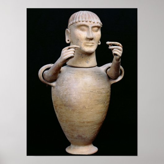 可動腕を持つカノーピーの瓶 ポスター (正面)