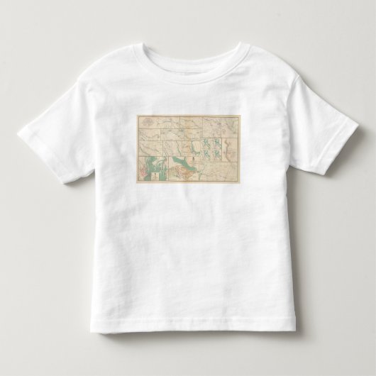 可動装置、BlakelyのMessingerのフェリーカントン トドラーTシャツ (正面)