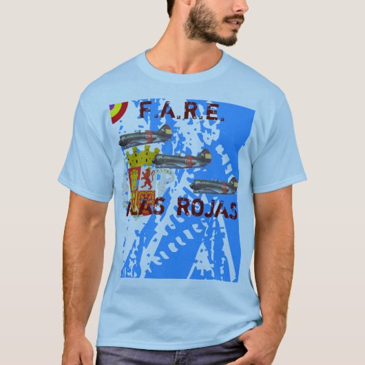 可哀想に、ロハスのスペインのな共和党の空軍 Tシャツ (正面)