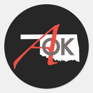 可変カラー/スタイルステッカー2 ラウンドシール