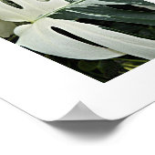 可変スイスチーズプラントフローラ ポスター (角)