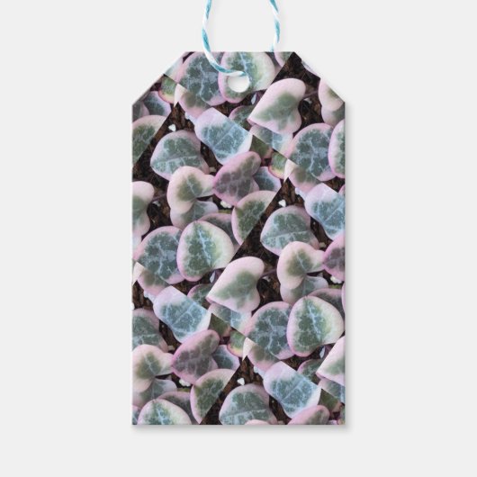 可変ハート列ギフトラベル ギフトタグ (正面)