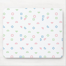 可変パターン（の模様が）あるマウスパッド。 マウスパッド