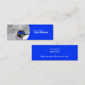 可変性除雪色 スキニー名刺 (正面/裏面)