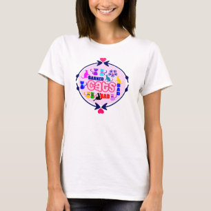 😻🐾↷❤可愛いいけなキャットファミリーベラサークルトップ Tシャツ