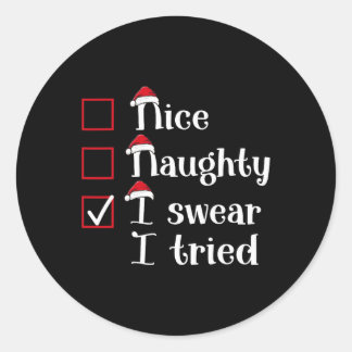 可愛いいけなクリスマスを食べてみた ラウンドシール