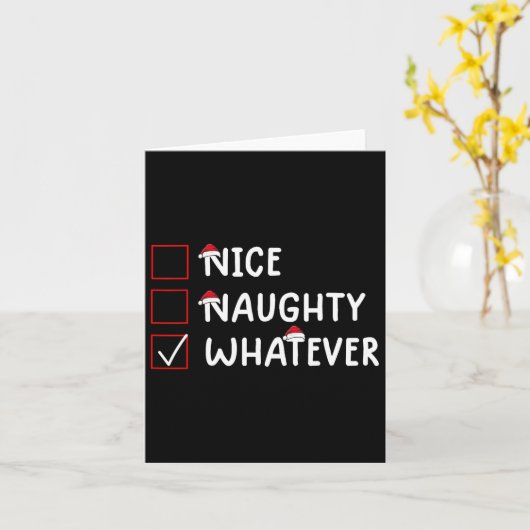 可愛いいけなクリスマス カード (黄色い花)