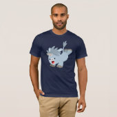可愛いいたずら好き漫画ベビーユニコーンTシャツ Tシャツ (正面フル)