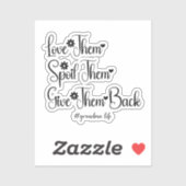 可愛いおばあちゃん与えを甘やかしてやりたくなる シール (シート)