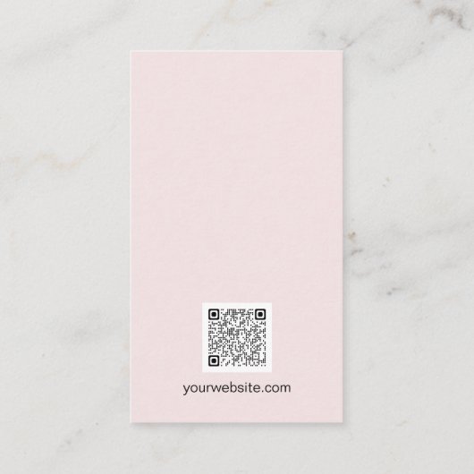 可愛いおもしろいふりかけアイドナツスイートトリートQR 名刺 (裏面)