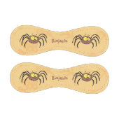 可愛いおもしろいふわふわ蜘蛛の漫画 野球ボール (パネル)