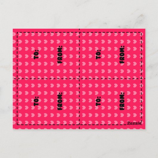 可愛いおもしろいアニメのアニマルバレンタヌキ ポストカード (裏面)