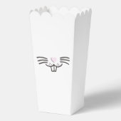 可愛いおもしろいイースター漫画の顔パーティー フェイバーボックス (正面)