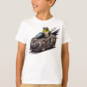 可愛いおもしろいカエル Tシャツ (正面)