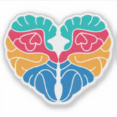 可愛いおもしろいカラフル シール (正面)