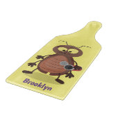 可愛いおもしろいゴキブリ漫画キャラクター カッティングボード (角)